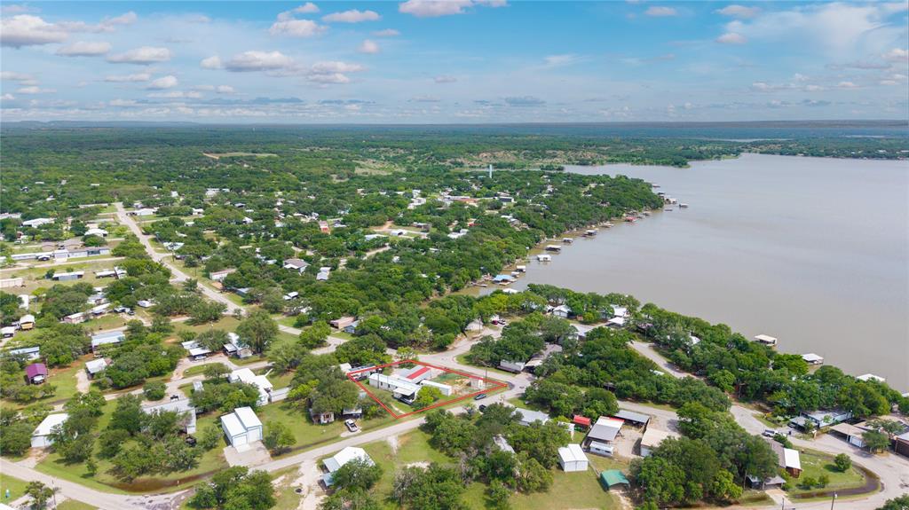 4991 Thunderbird Drive May, TX 76857 - Photo 7 of 34 Aerial view with a water view