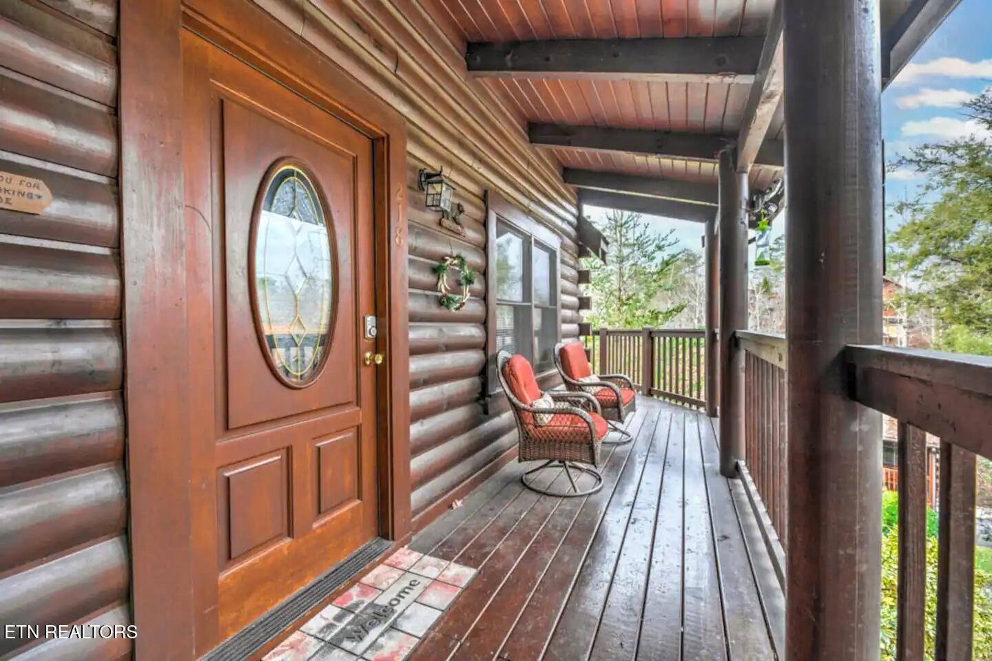 716 Golden Eagle Way Pigeon Forge, TN 37863 - Photo 7 of 34 716GoldenEagleFrontPorch