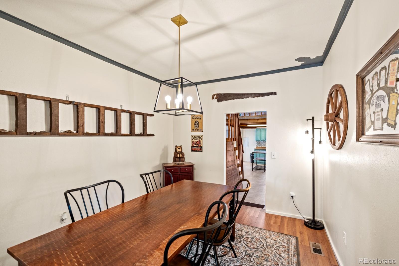 315 5th Street Victor, CO 80860 - Photo 6 of 16 a view of a dining room with furniture