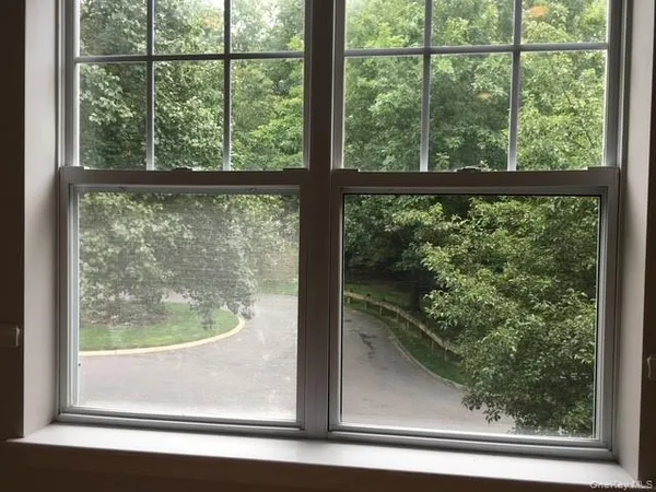 a view of a window in a room