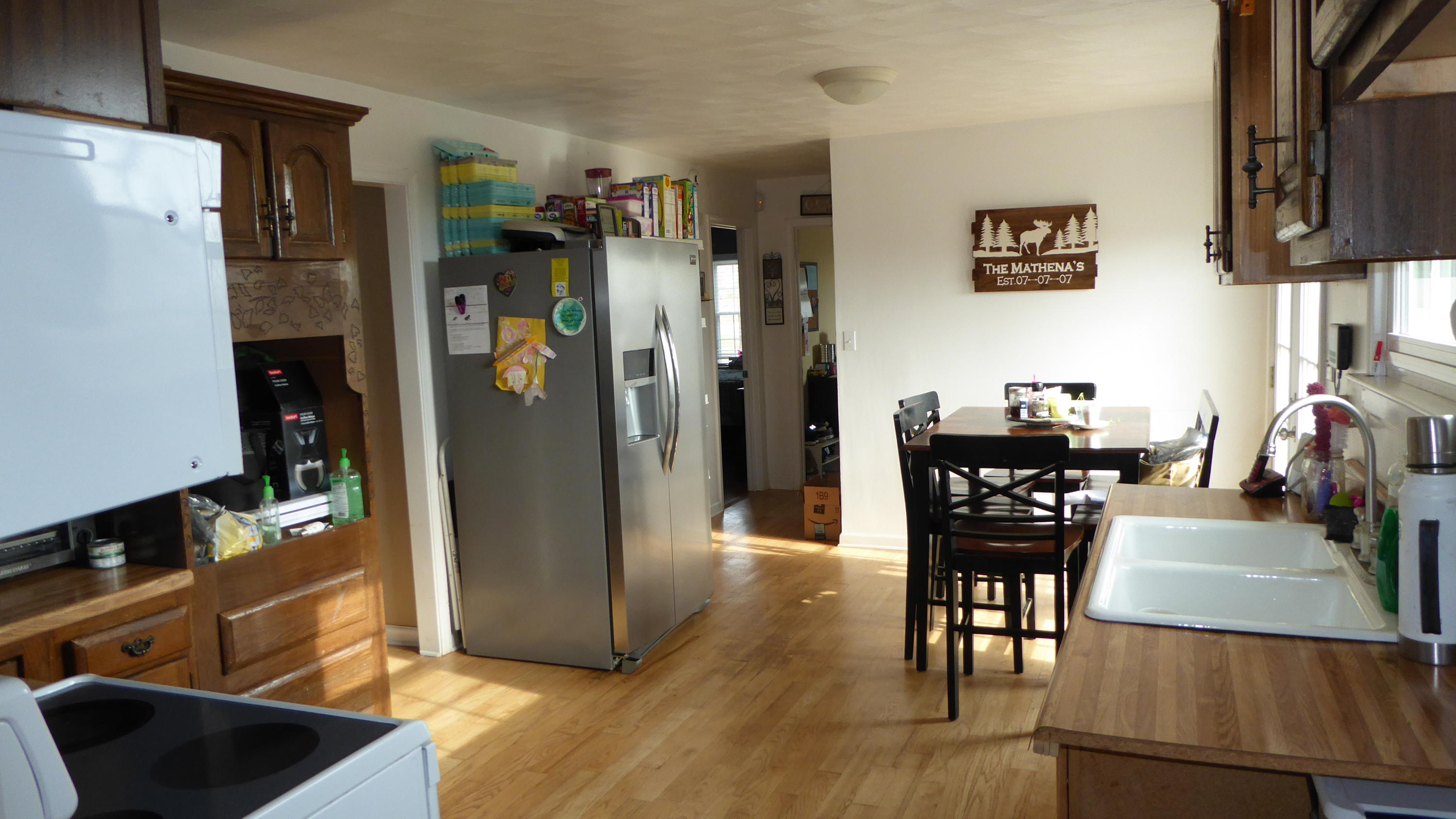 280 Rock Ridge Road Callaway, VA 24067 - Photo 3 of 37 a view of a dining room with furniture a rug and wooden floor