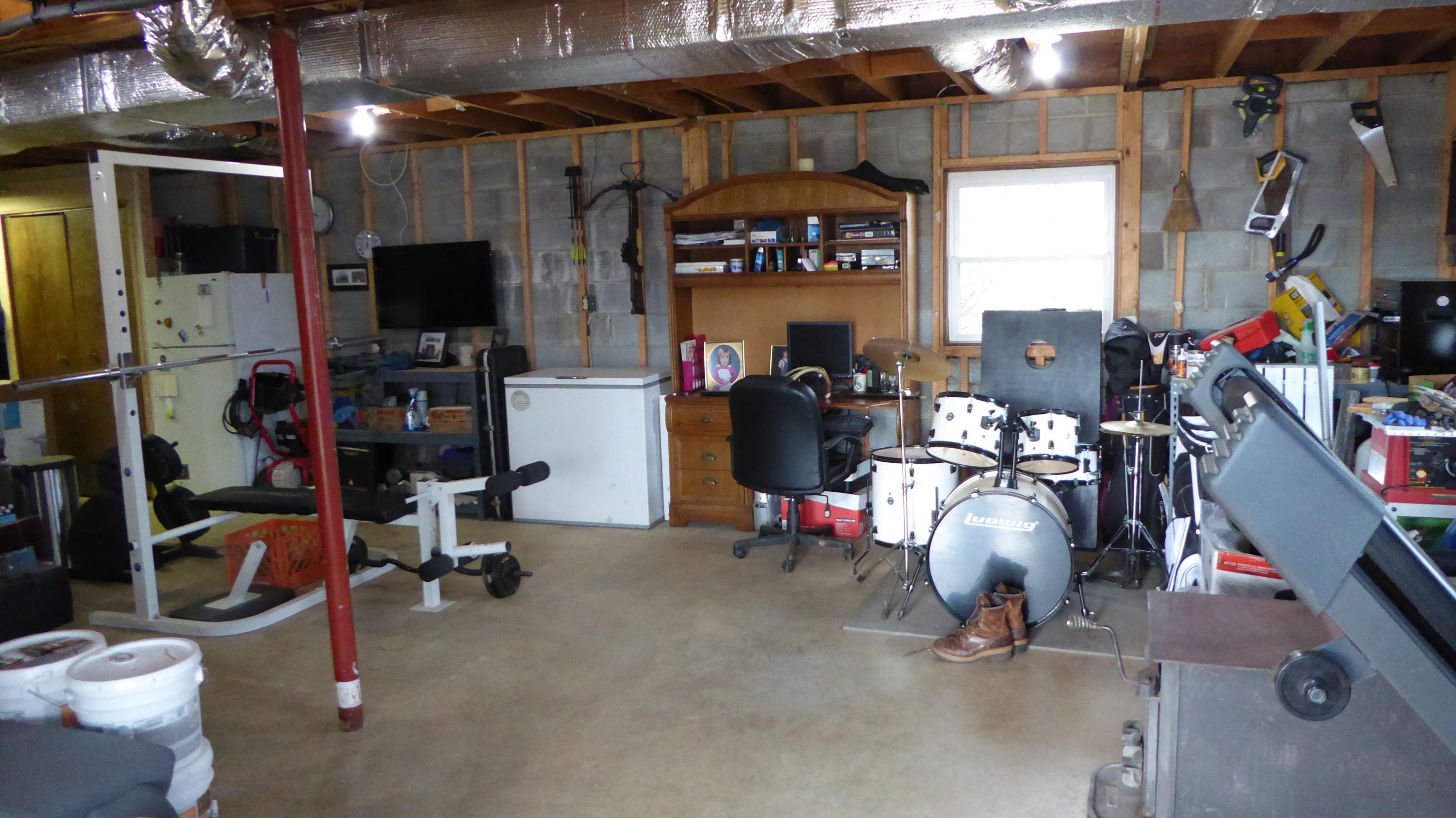 280 Rock Ridge Road Callaway, VA 24067 - Photo 29 of 37 a view of a room with gym equipment