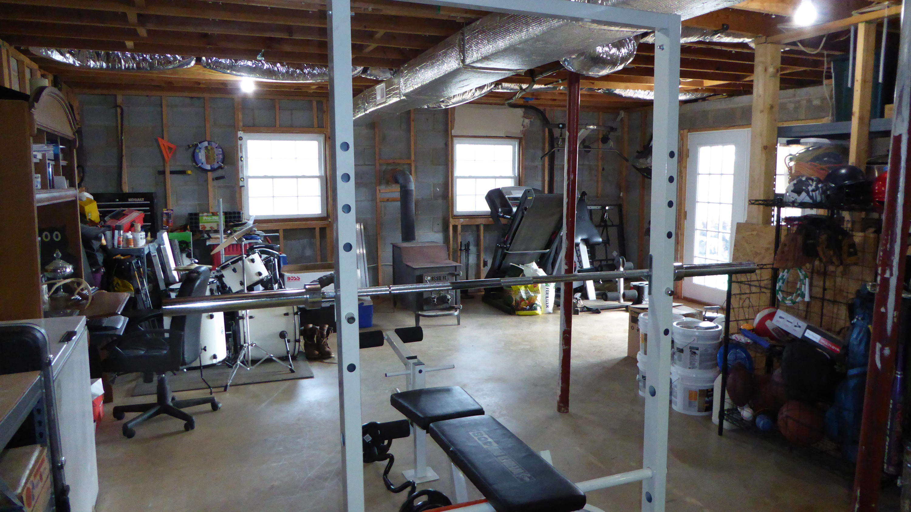 280 Rock Ridge Road Callaway, VA 24067 - Photo 10 of 37 a view of a room with gym equipment