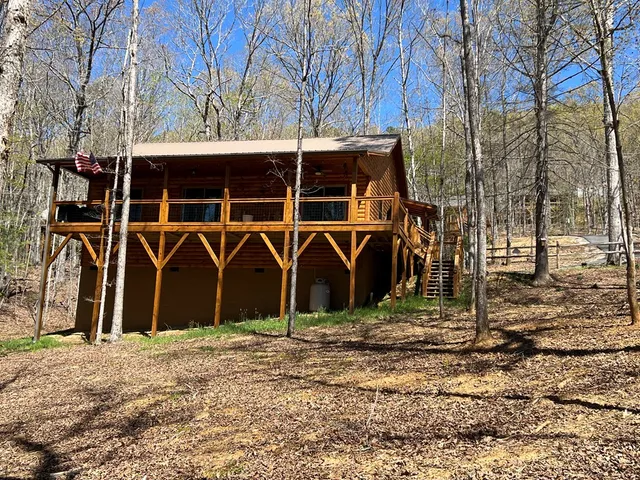 a area with a wooden fence