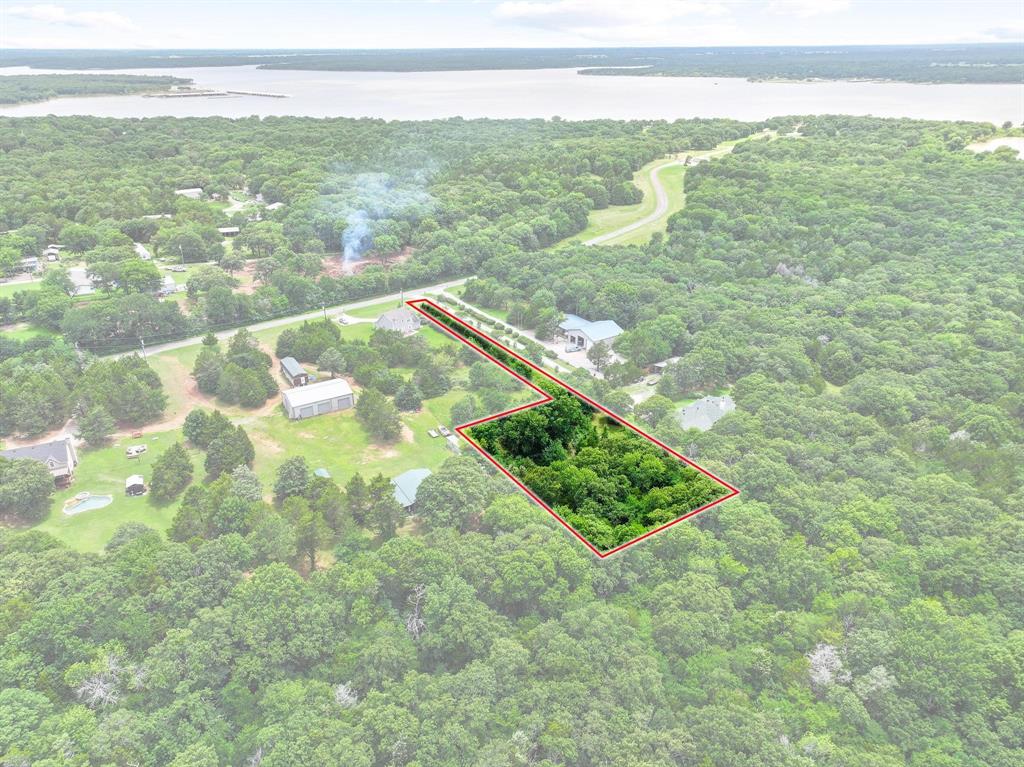 207 Paradise Park Road Pottsboro, TX 75076 - Photo 11 of 28 Expansive wooded parcel featuring mature trees and clear boundaries, situated near a substantial body of water
