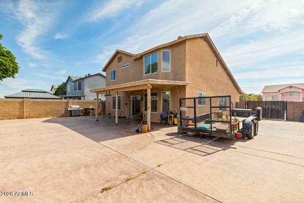 a view of a house with sitting area