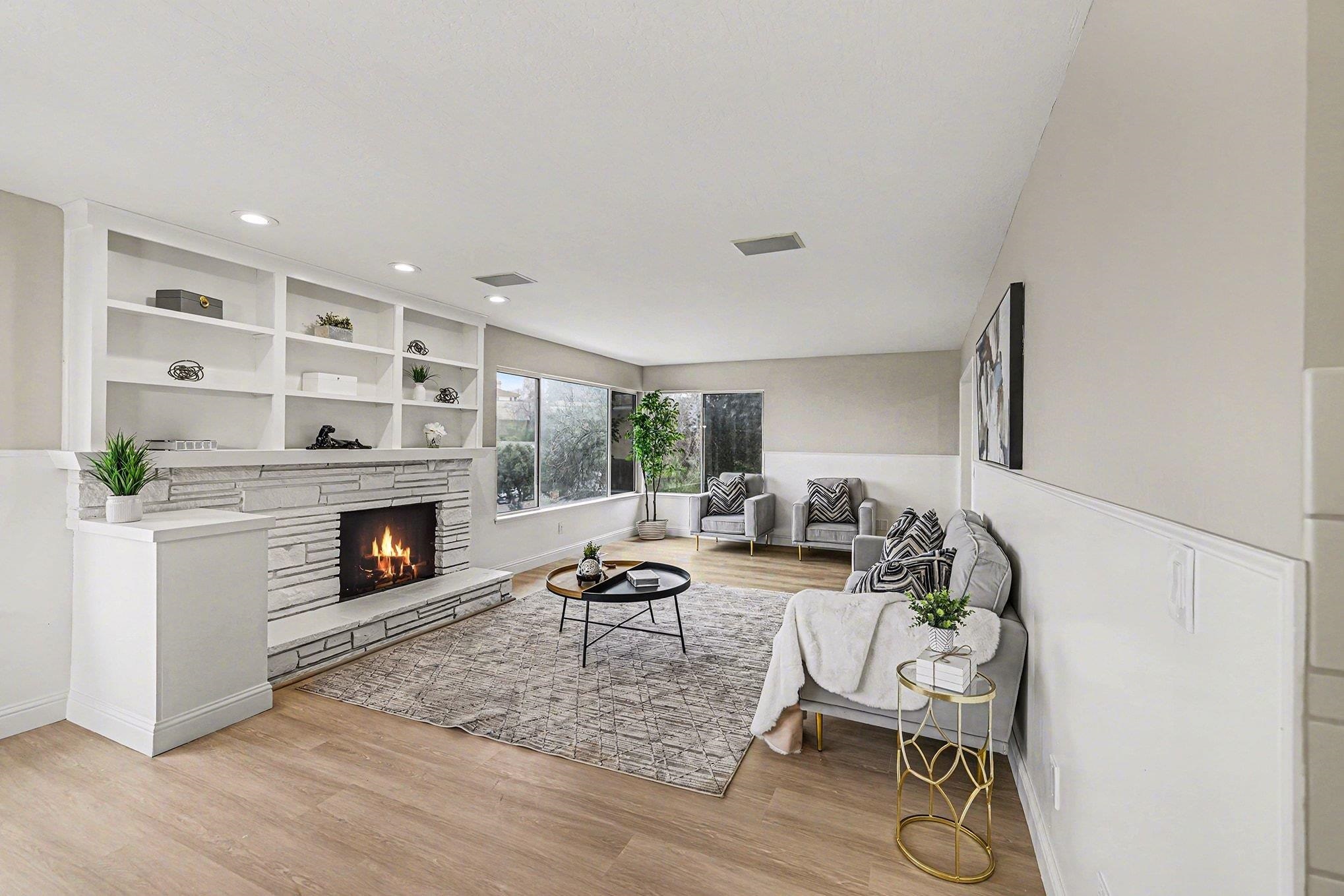 6 Lake Street Pittsburg, CA 94565 - Photo 12 of 29 a living room with furniture and a fireplace