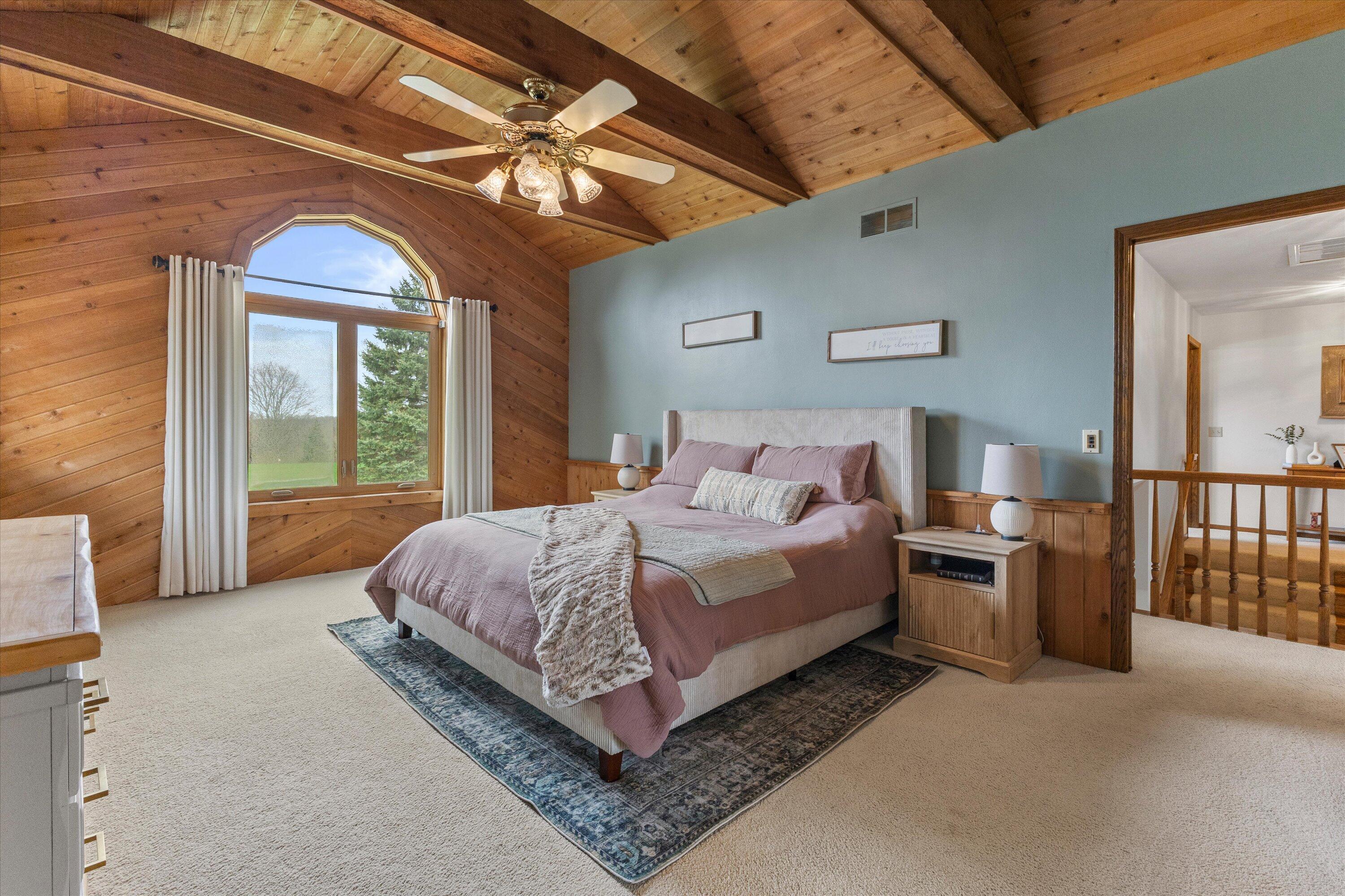 26041 Deer Ridge Trail Norway, WI 53185 - Photo 20 of 58 Gorgeous Ceiling and views!
