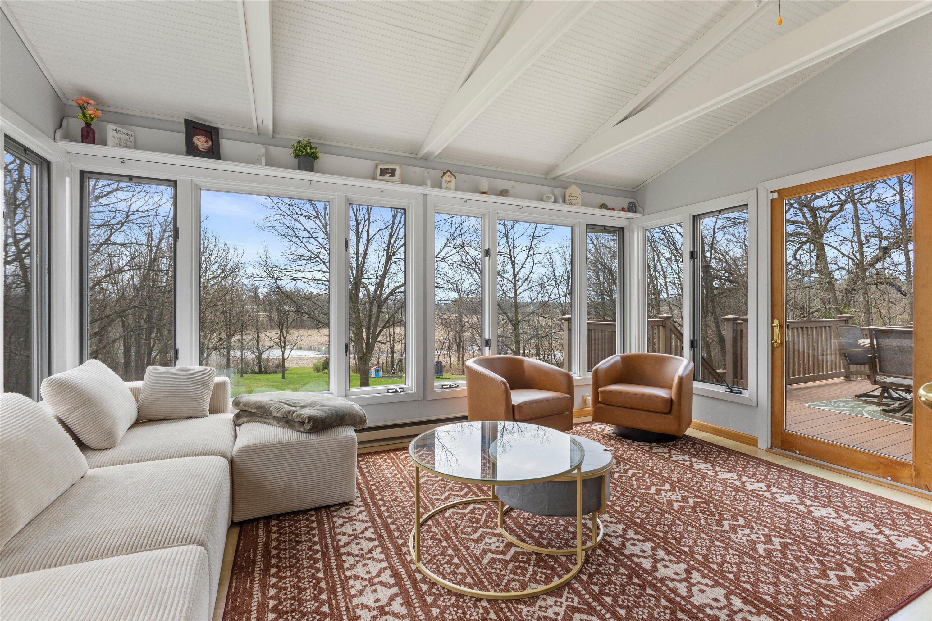 26041 Deer Ridge Trail Norway, WI 53185 - Photo 3 of 58 Sun Room