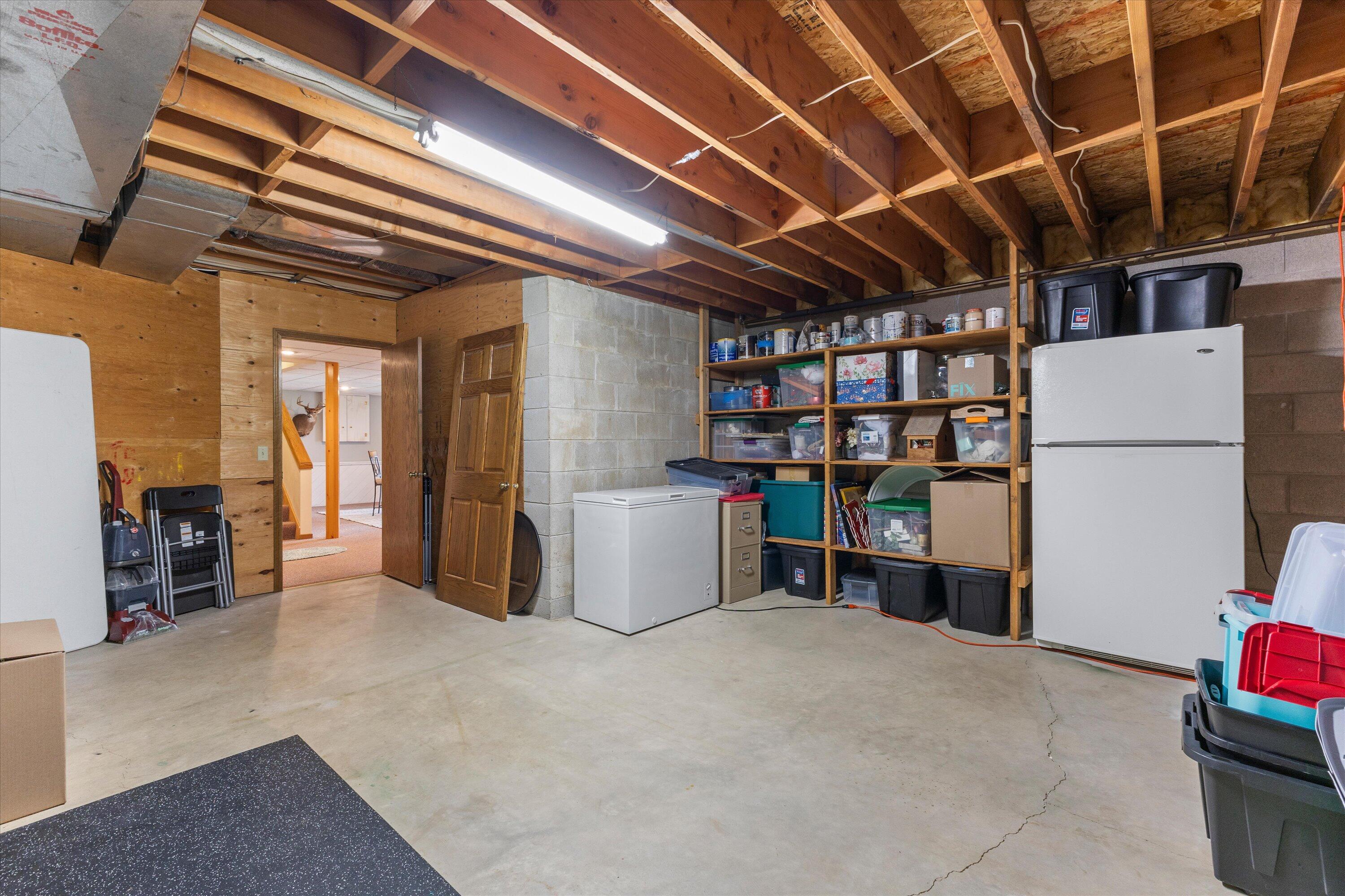 26041 Deer Ridge Trail Norway, WI 53185 - Photo 41 of 58 Storage - Lower Level
