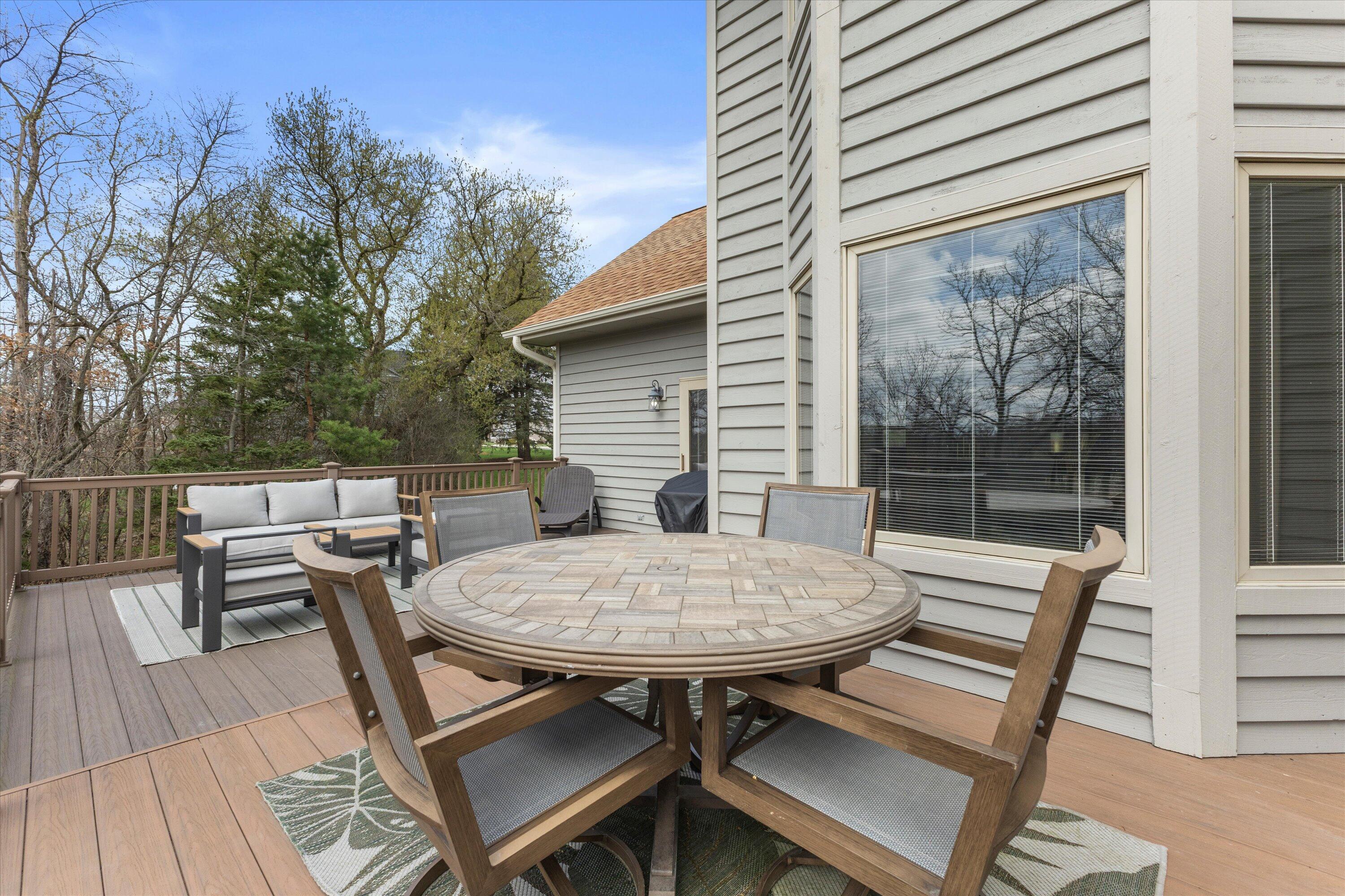 26041 Deer Ridge Trail Norway, WI 53185 - Photo 52 of 58 Large Windows to view Yard!