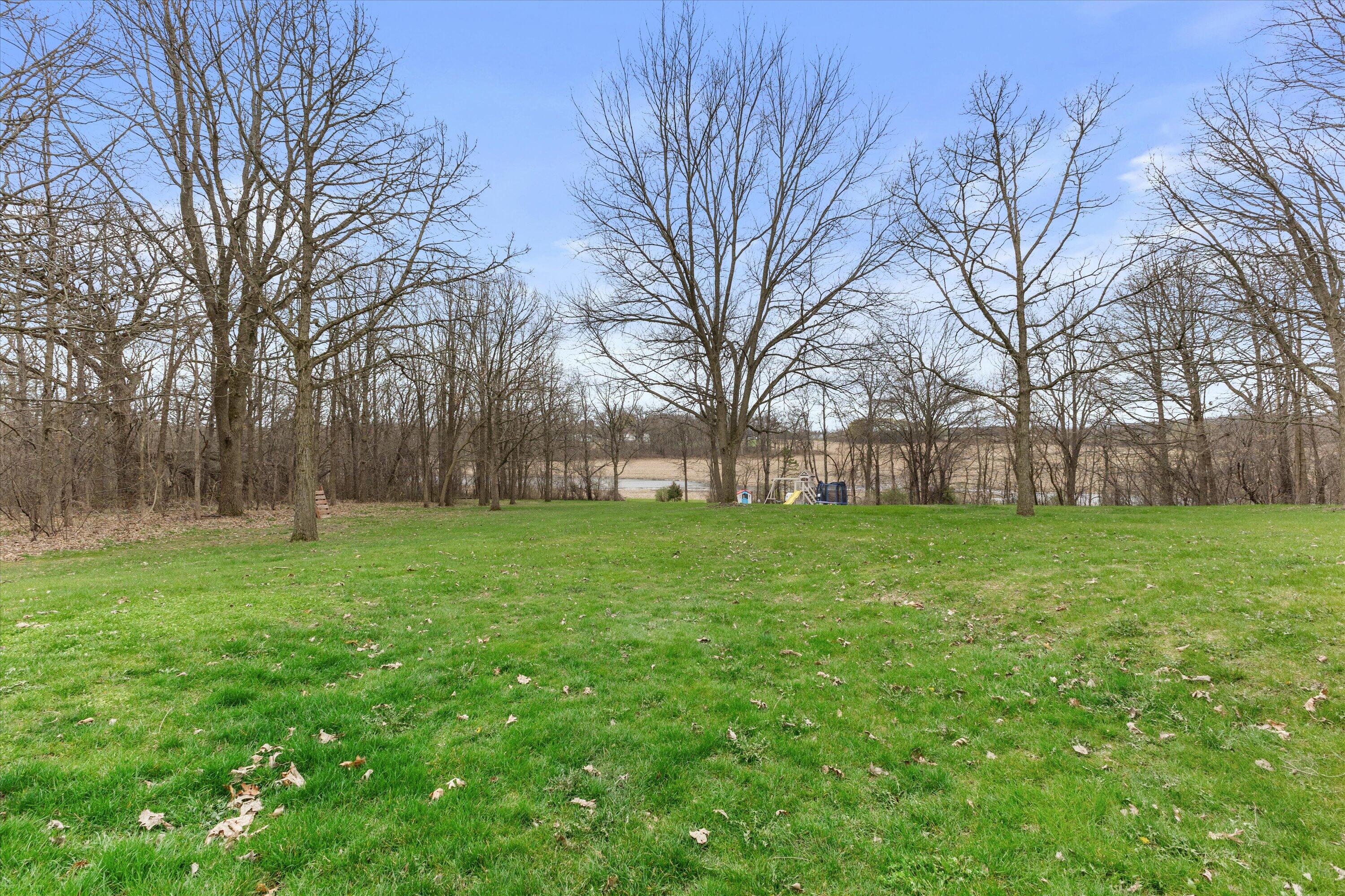 26041 Deer Ridge Trail Norway, WI 53185 - Photo 57 of 58 View of Back Yard