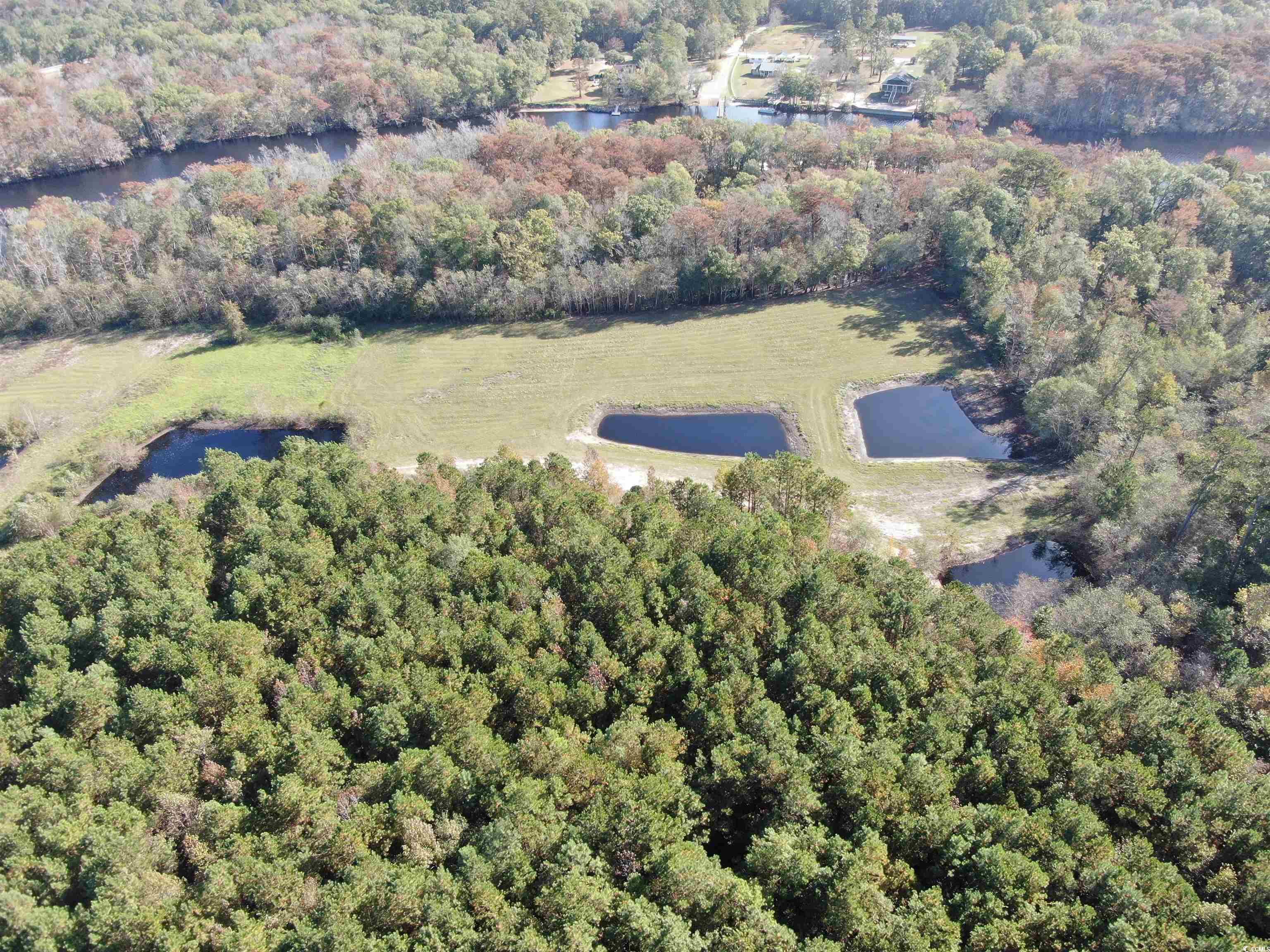 Tbd Parker Road Mullins, SC 29574 - Photo 3 of 18 Drone / aerial view with a water view