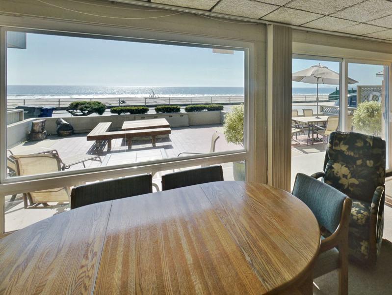 309 Beach Drive Aptos, CA 95003 - Photo 8 of 14 a kitchen with a stove and a refrigerator