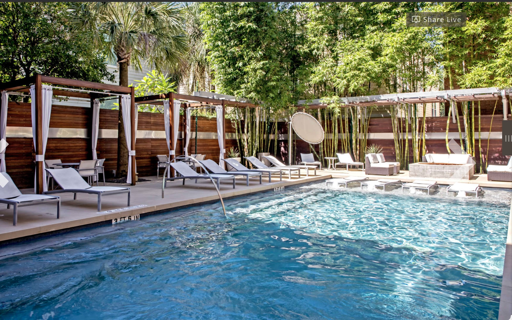2727 Brazos Street, Unit 14 Houston, TX 77006 - Photo 8 of 19 a view of outdoor space yard deck patio and swimming pool