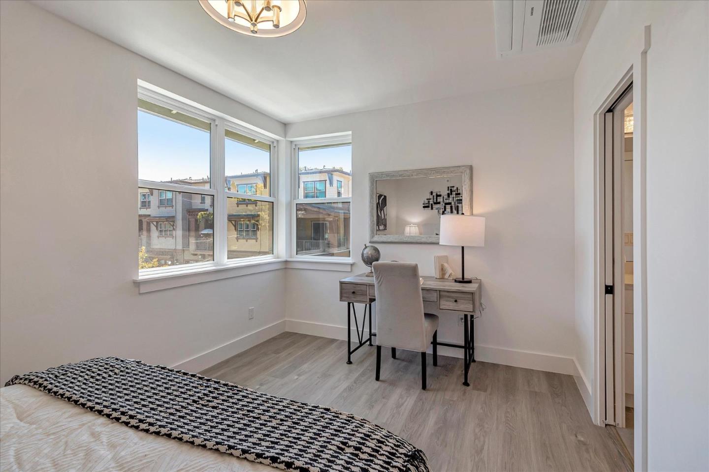 1998 Montecito Avenue Mountain View, CA 94043 - Photo 18 of 29 a workspace with wooden floor