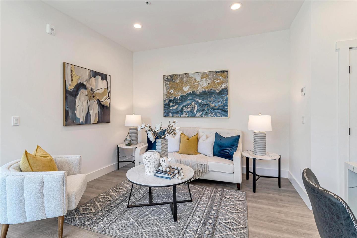 1998 Montecito Avenue Mountain View, CA 94043 - Photo 2 of 29 a living room with furniture and wooden floor