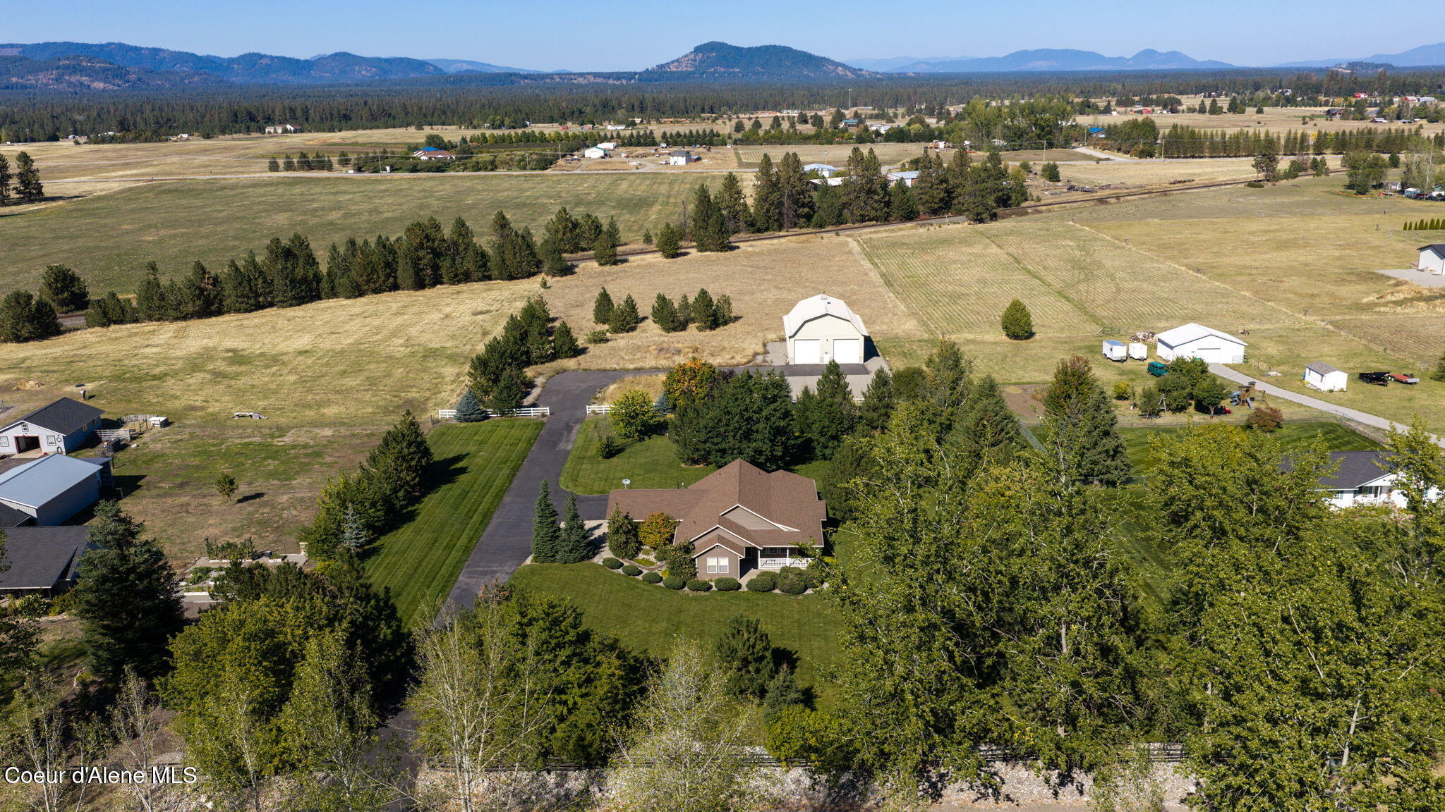 2591 West Diamond Bar Road Rathdrum, ID 83858 - Photo 39 of 41 Aerial Front