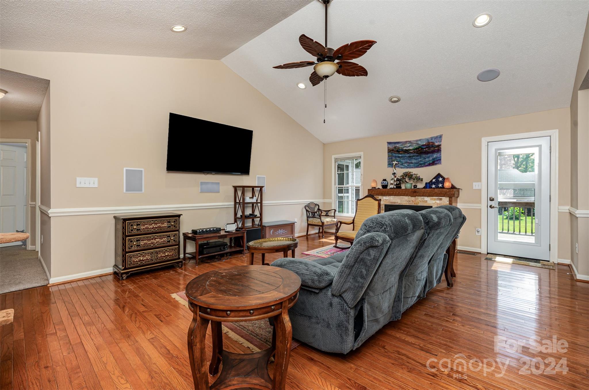 708 1st Avenue North Conover, NC 28613 - Photo 7 of 26 a living room with furniture and a flat screen tv
