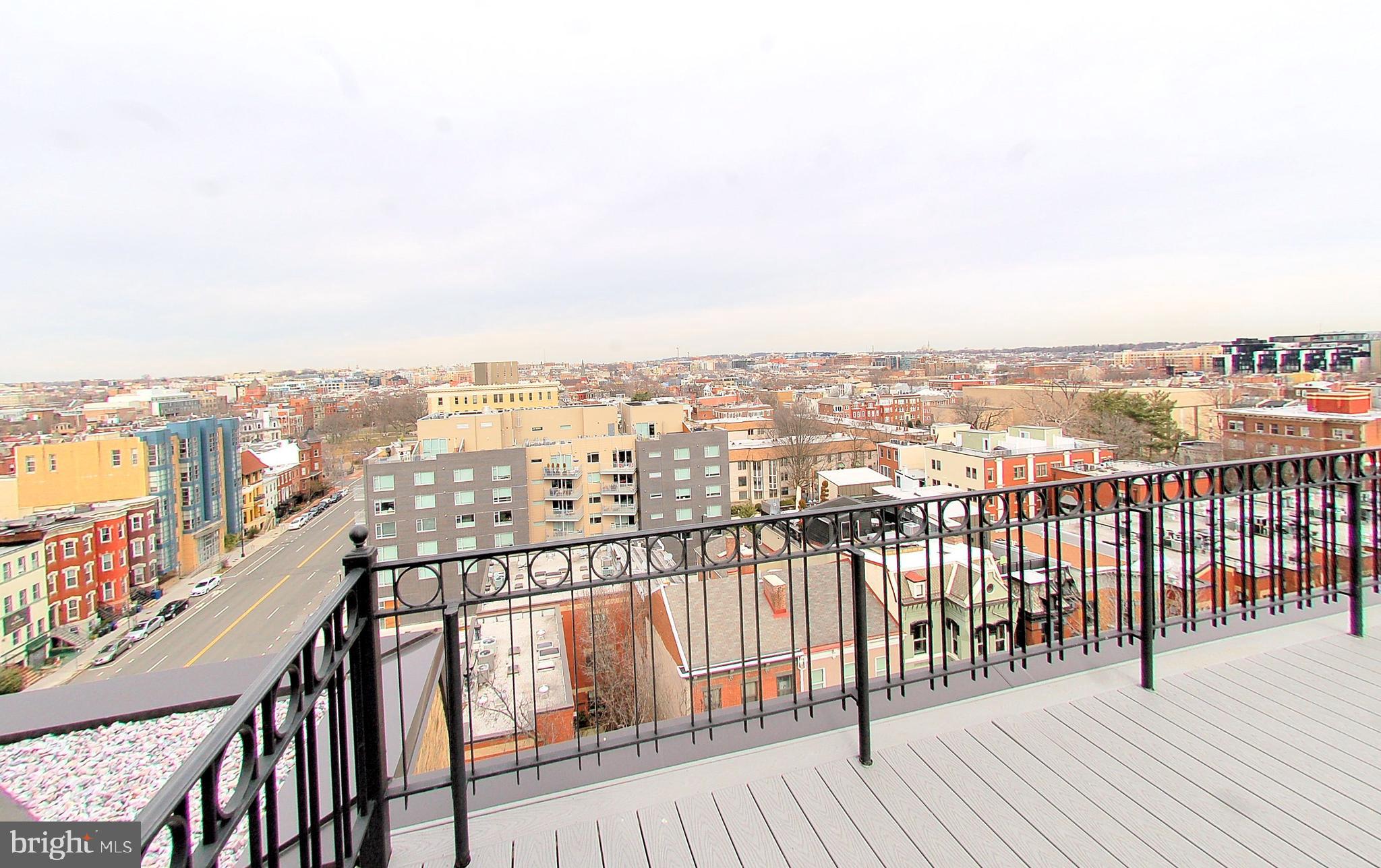 1245 13th Street Northwest, Unit 615 Washington, DC 20005 - Photo 16 of 18 a view of city from roof deck