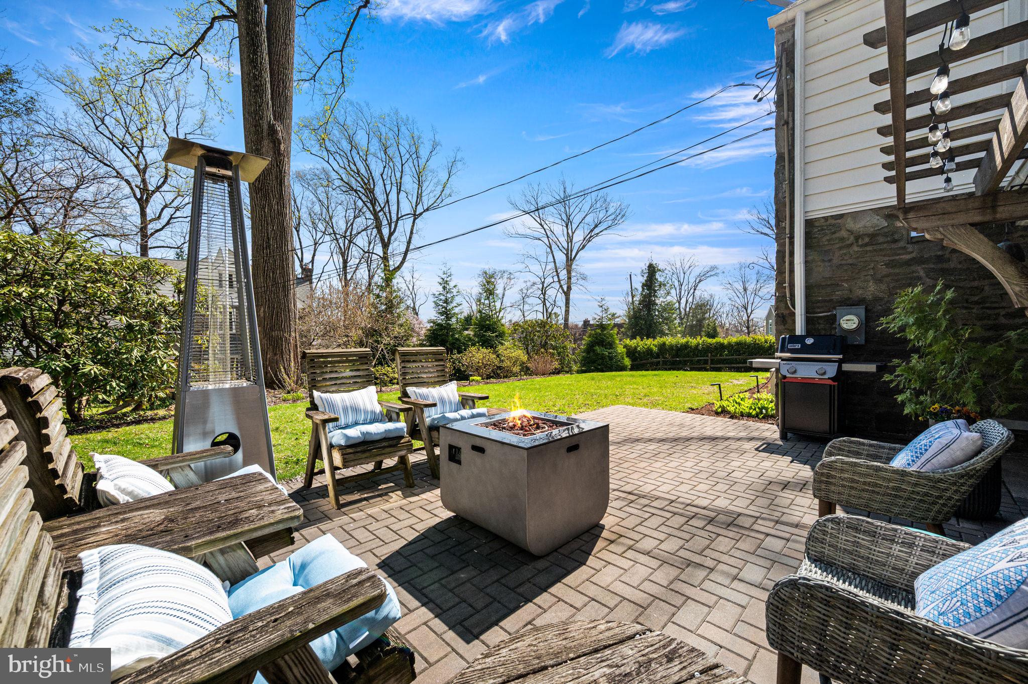 2 Briar Road Wayne, PA 19087 - Photo 39 of 49 Rear patio and side yard