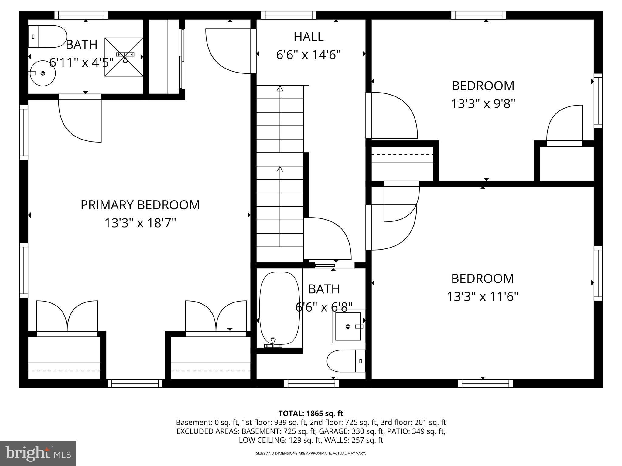 2 Briar Road Wayne, PA 19087 - Photo 46 of 49 Second Floor Plan
