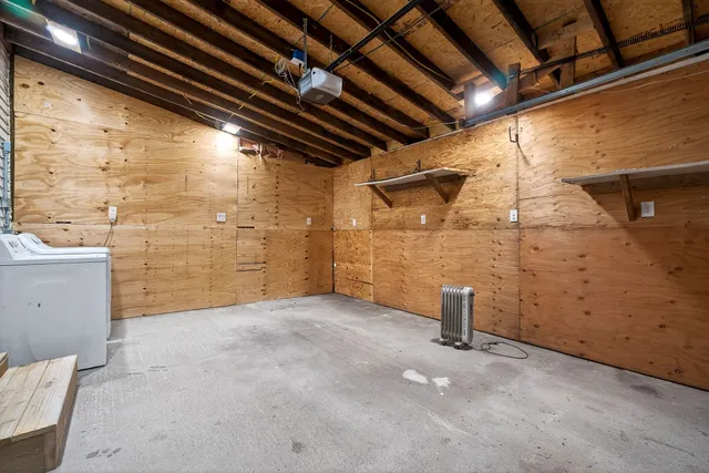 a view of room with stairs