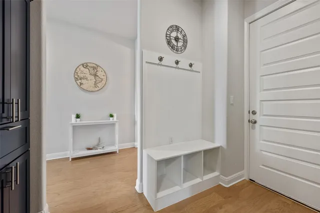 a view of a storage & utility room in a house