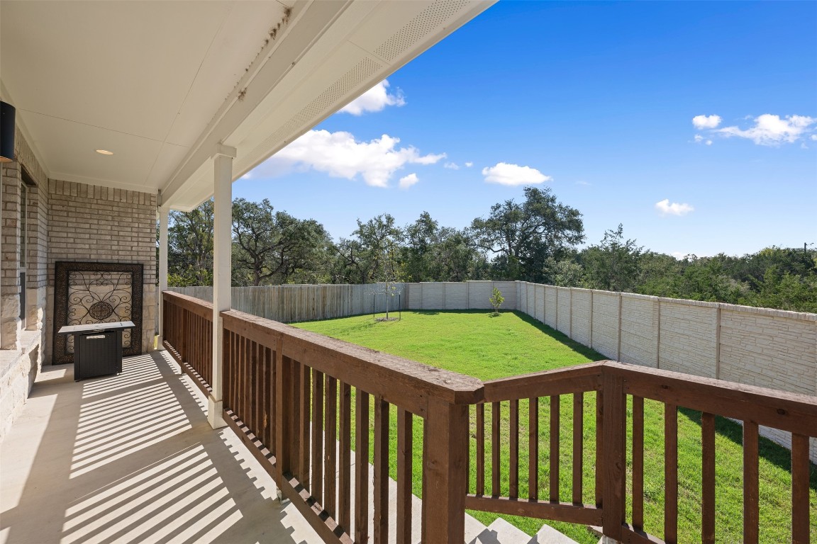 686 Treadwell Lane Kyle, TX 78640 - Photo 35 of 40 a view of a balcony