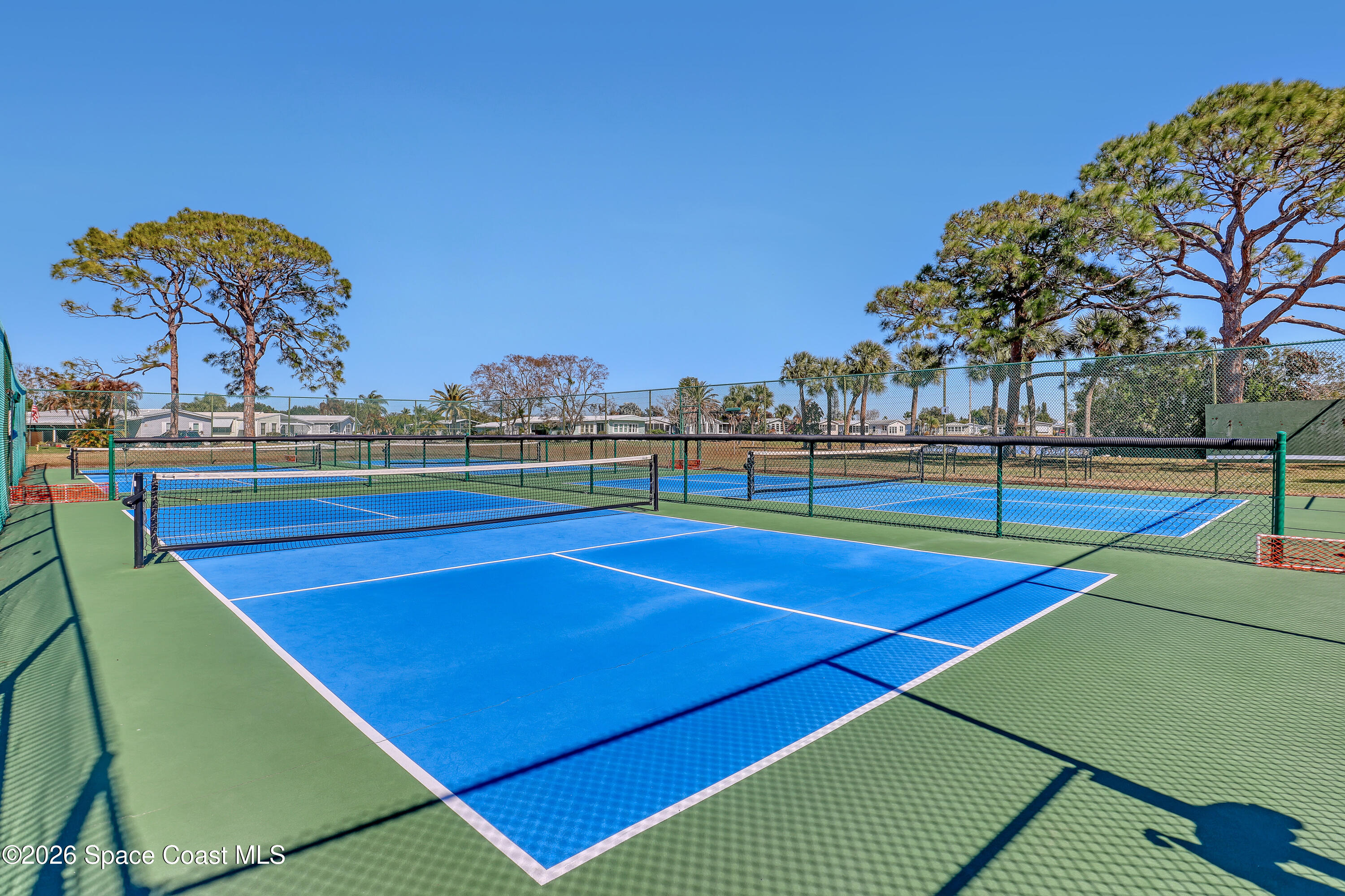 7547 Boxelder Road Micco, FL 32976 - Photo 49 of 53 a view of a tennis court