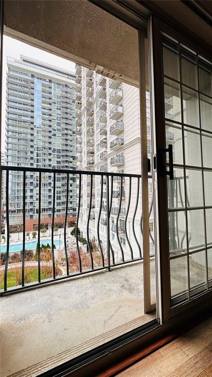199 14th Street Northeast, Unit 507 Atlanta, GA 30309 - Photo 25 of 26 a view of a balcony