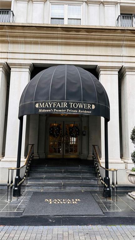 199 14th Street Northeast, Unit 507 Atlanta, GA 30309 - Photo 3 of 26 a view of a entryway door of the building