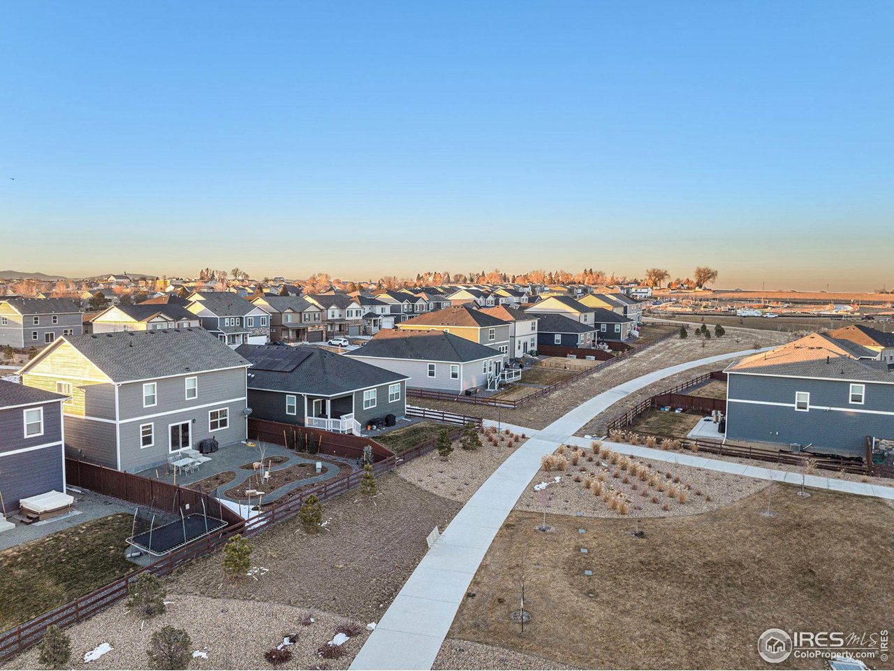 439 Bluebird Road Johnstown, CO 80534 - Photo 35 of 37 an aerial view of a city