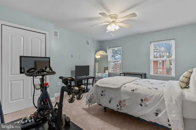 a view of a terrace with furniture