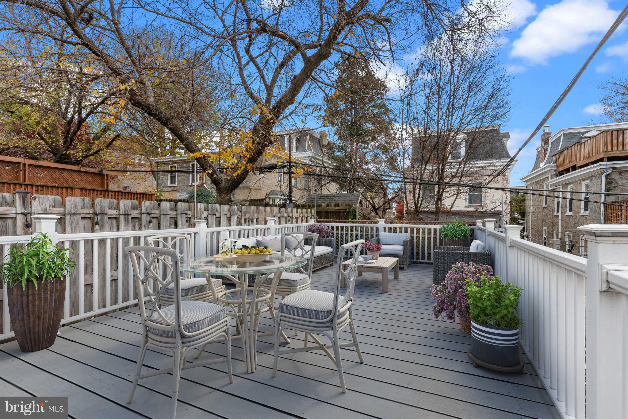 3554 New Queen Street Philadelphia, PA 19129 - Photo 26 of 39 a view of a terrace with furniture