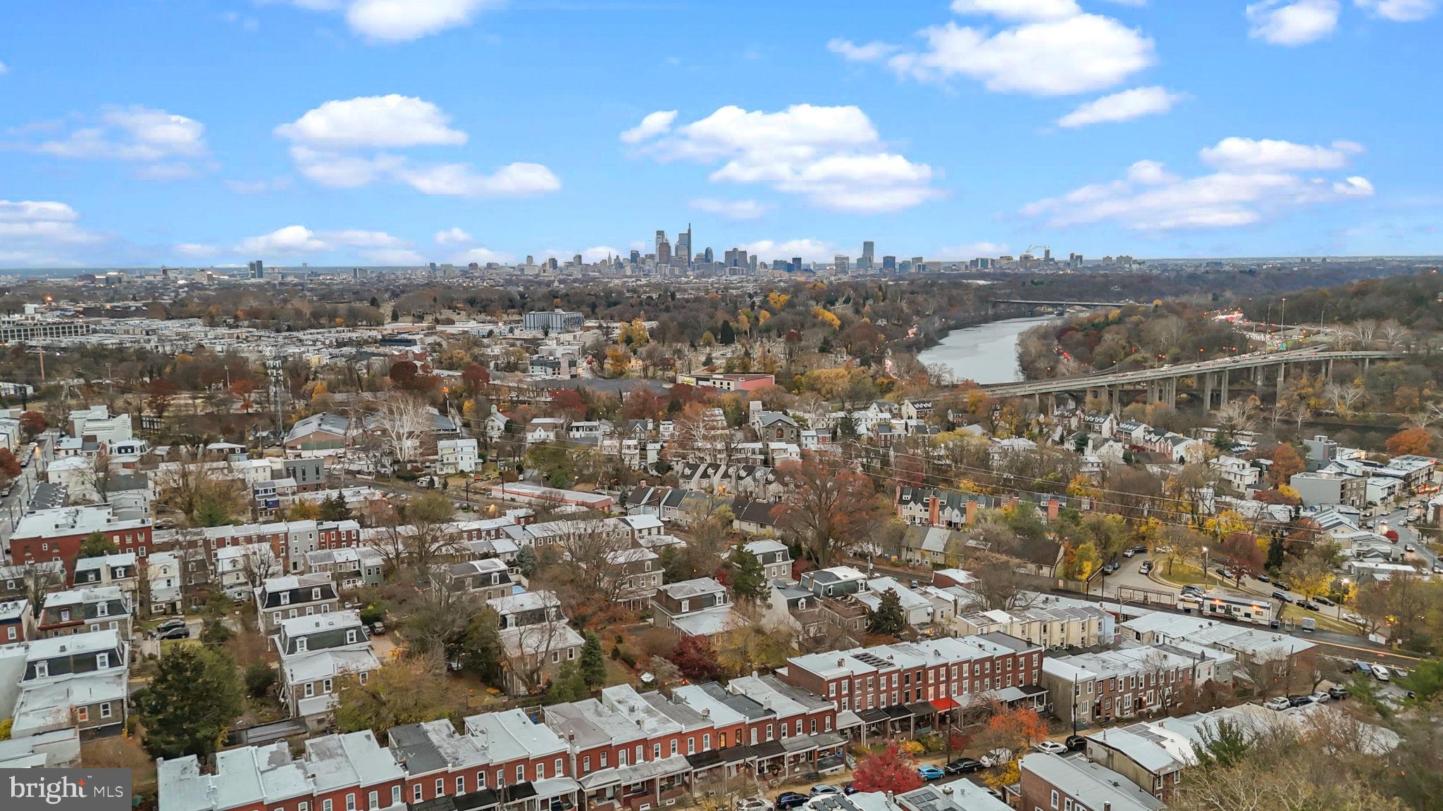 3554 New Queen Street Philadelphia, PA 19129 - Photo 34 of 39 an aerial view of residential building with green space