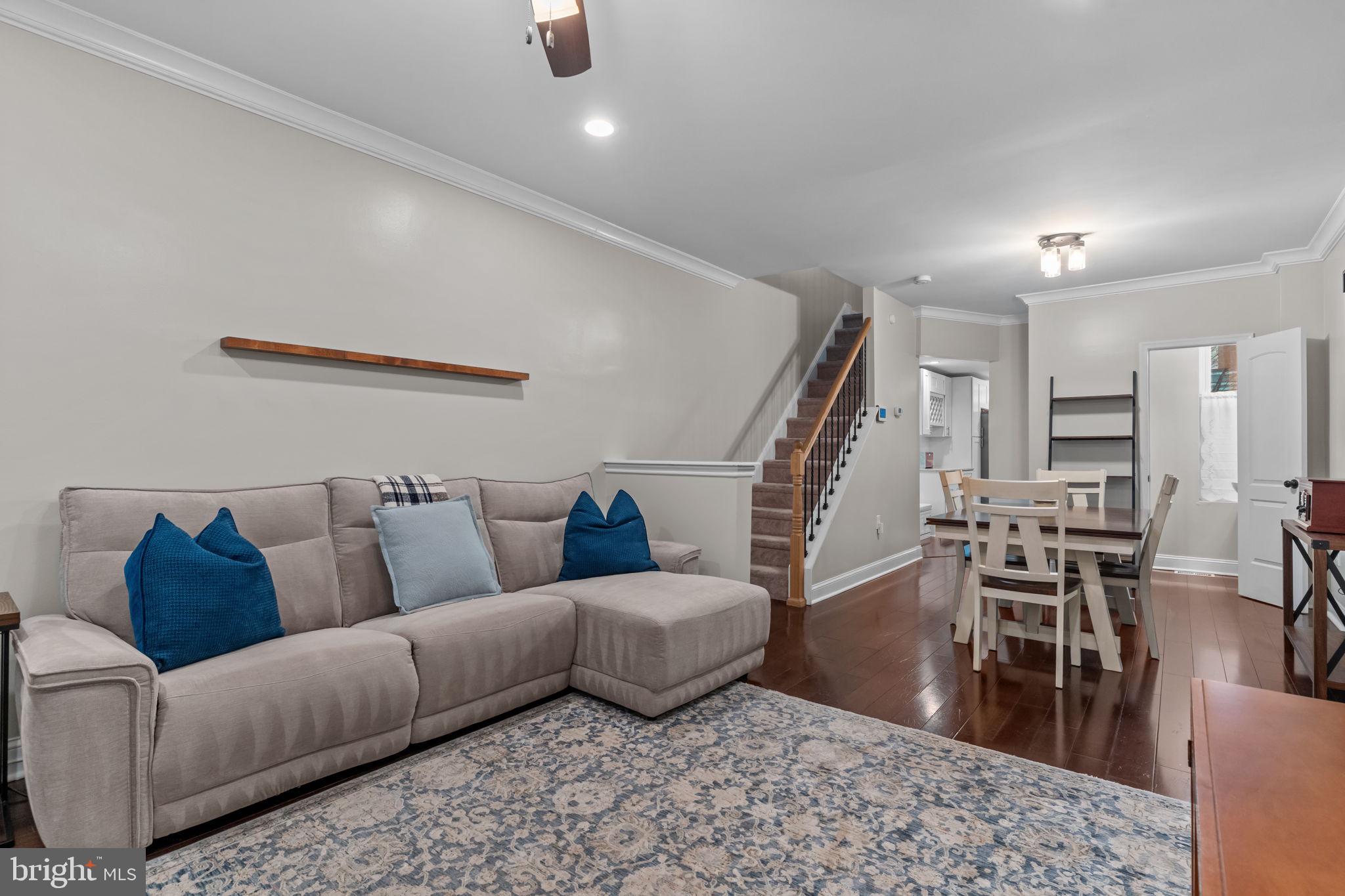 3554 New Queen Street Philadelphia, PA 19129 - Photo 5 of 39 a living room with furniture and wooden floor