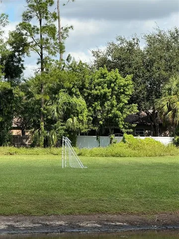 a view of a golf course