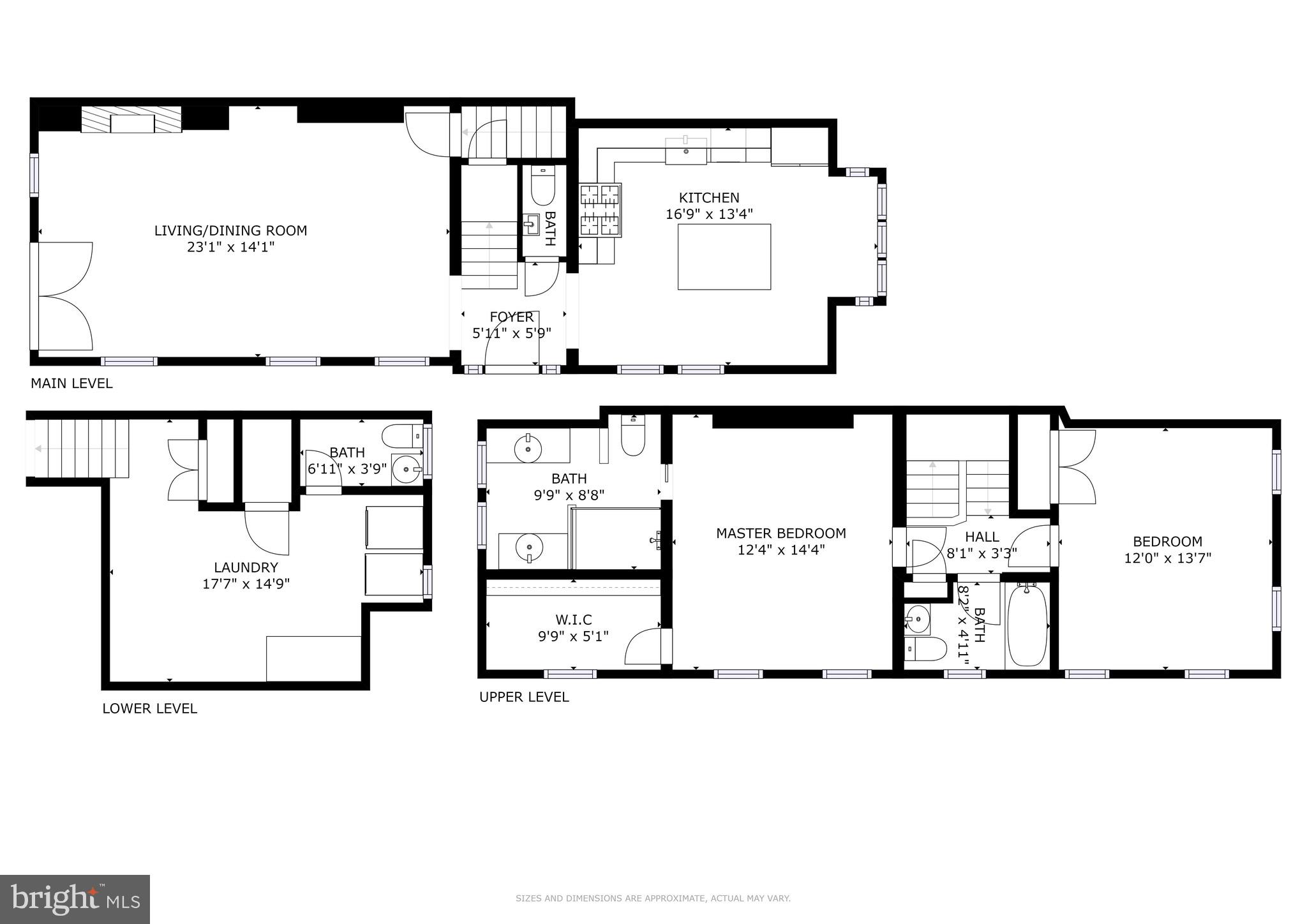 1237 29th Street Northwest Washington, DC 20007 - Photo 15 of 15 Floorplans