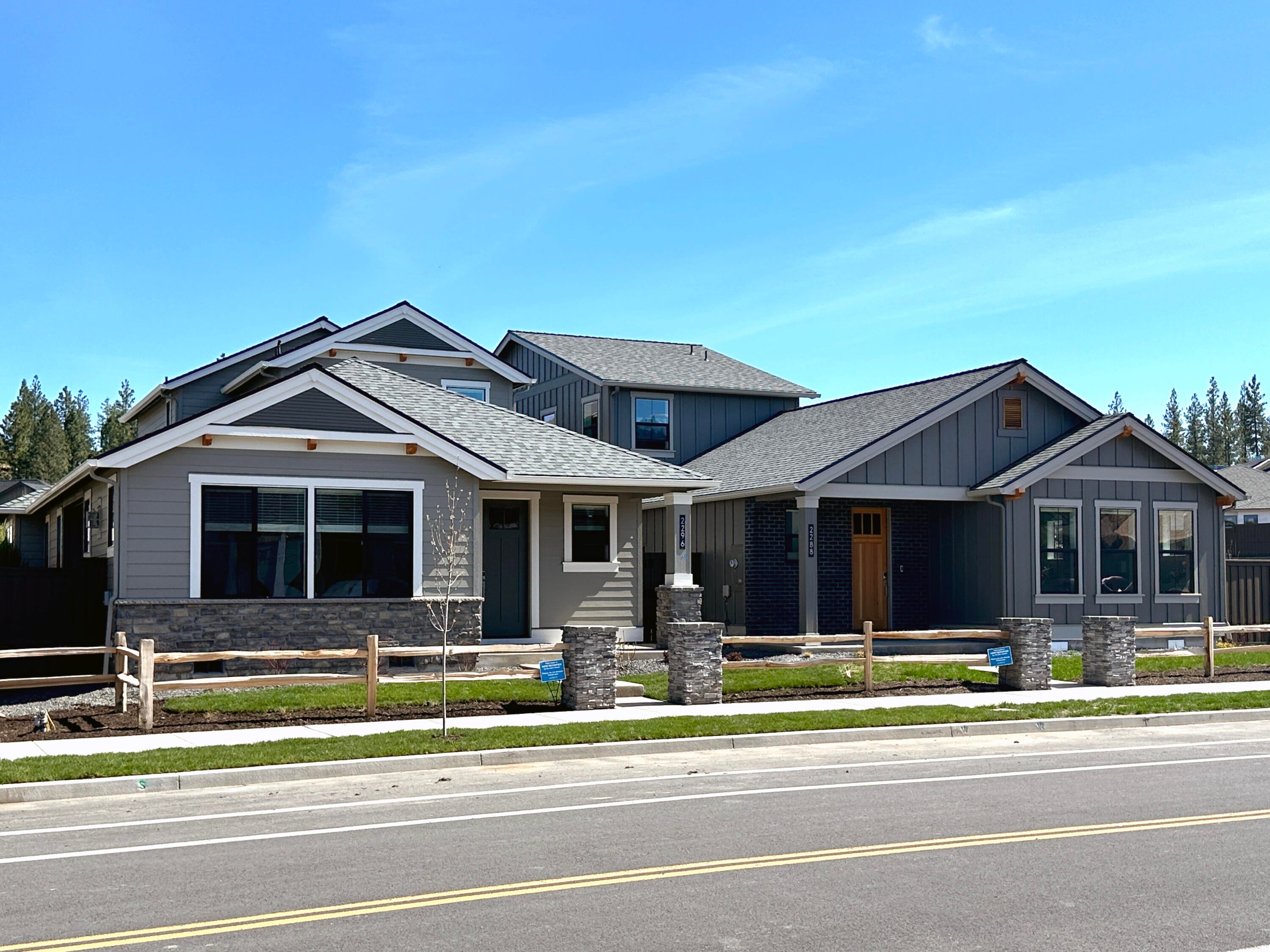 2272 Northwest Skyline Ranch Road Bend, OR 97703 - Photo 17 of 17 Home on left is the look of this home. This is not the actual home though as it is being built.