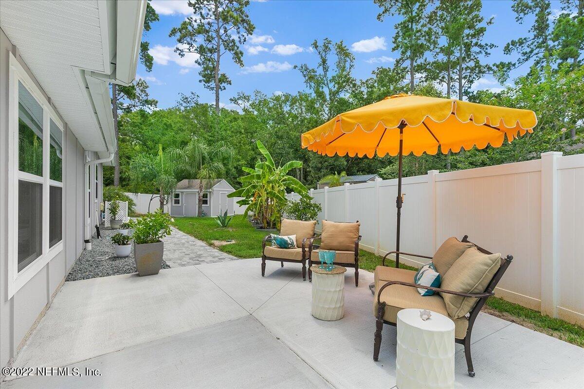 225 Crescent Key Drive St. Augustine, FL 32086 - Photo 31 of 46 Guest Apt Patio