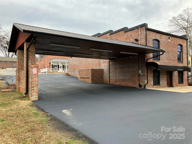 a view of a car garage
