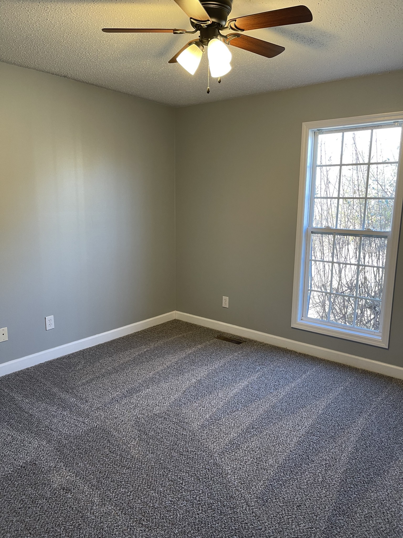 274 Johns Cemetery Road Pulaski, TN 38478 - Photo 8 of 13 an empty room with a window and a fan