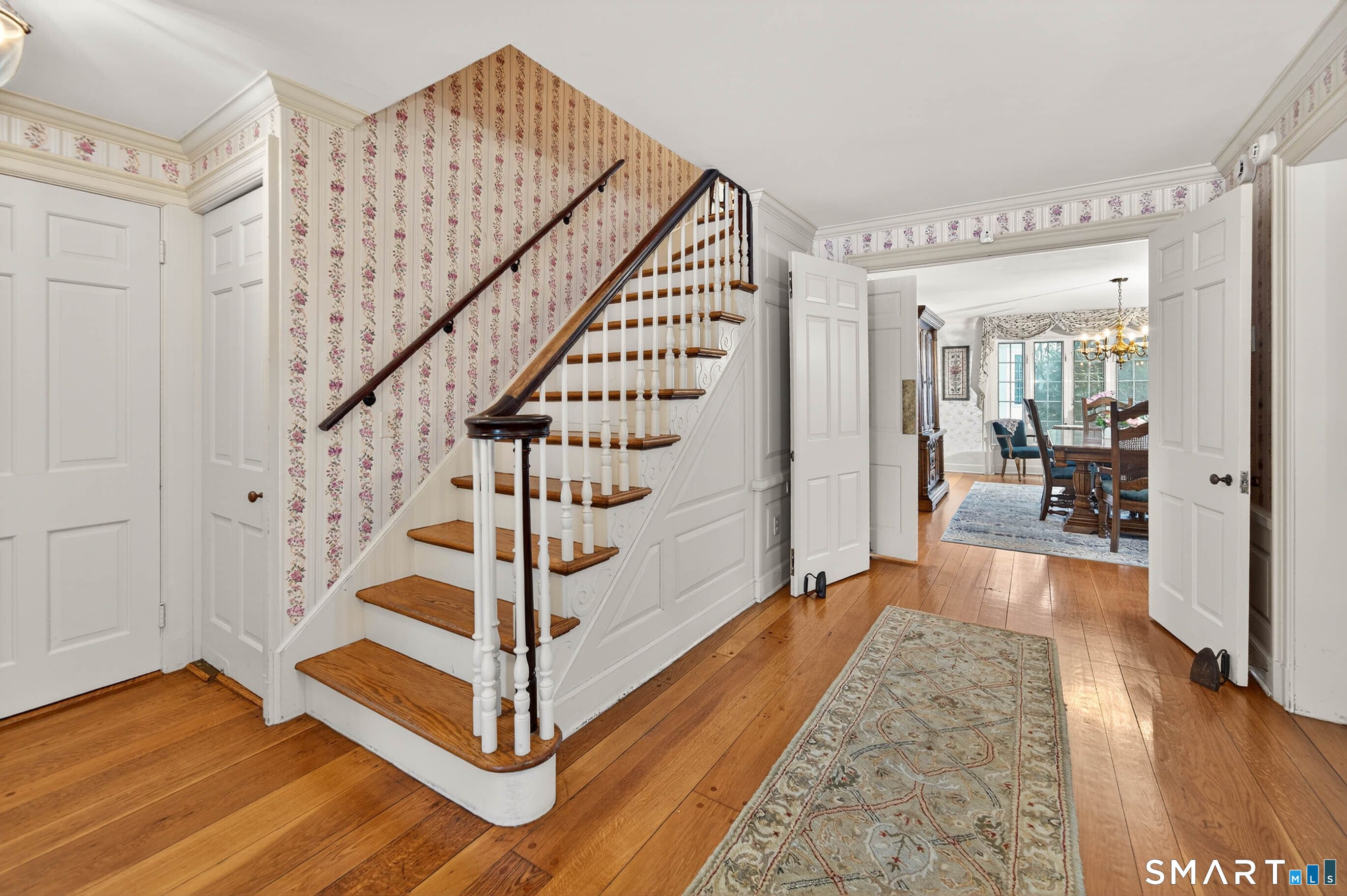 85 Cherry Hill Road Branford, CT 06405 - Photo 15 of 40 a view of entryway with wooden floor