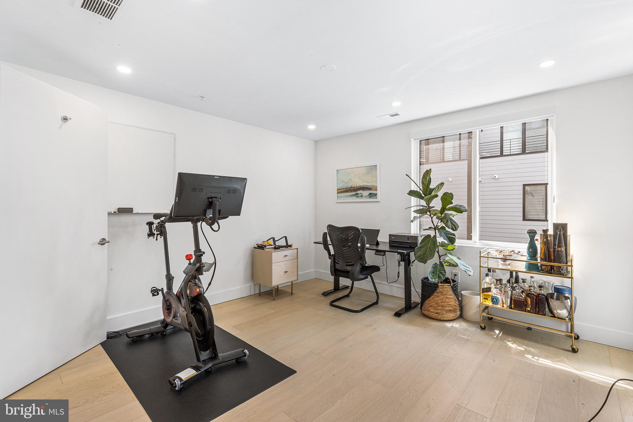116 North Croskey Street Philadelphia, PA 19103 - Photo 26 of 57 a view of a room with gym equipment