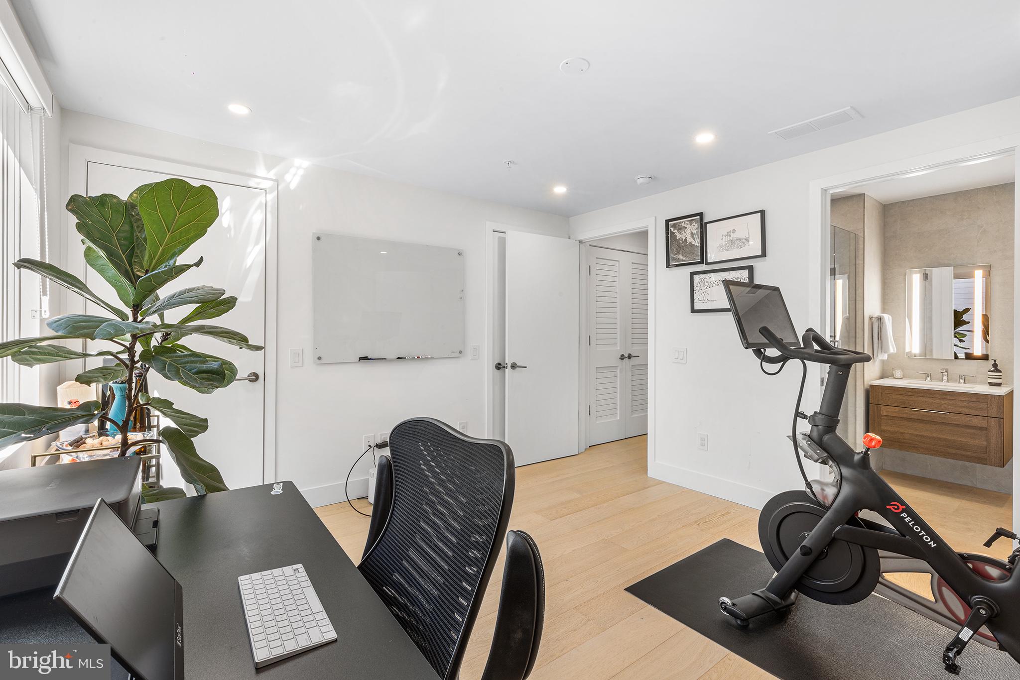 116 North Croskey Street Philadelphia, PA 19103 - Photo 27 of 57 a view of a room with gym equipment