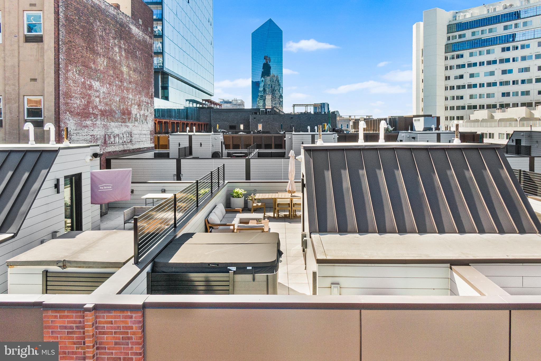 116 North Croskey Street Philadelphia, PA 19103 - Photo 4 of 57 a view of a balcony with chairs
