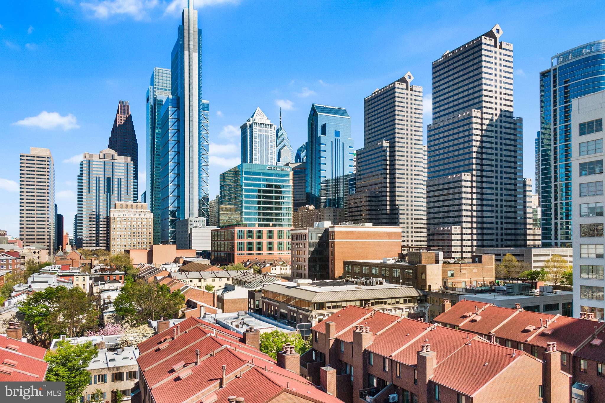116 North Croskey Street Philadelphia, PA 19103 - Photo 52 of 57 a view of a patio with couches table and chairs and potted plants