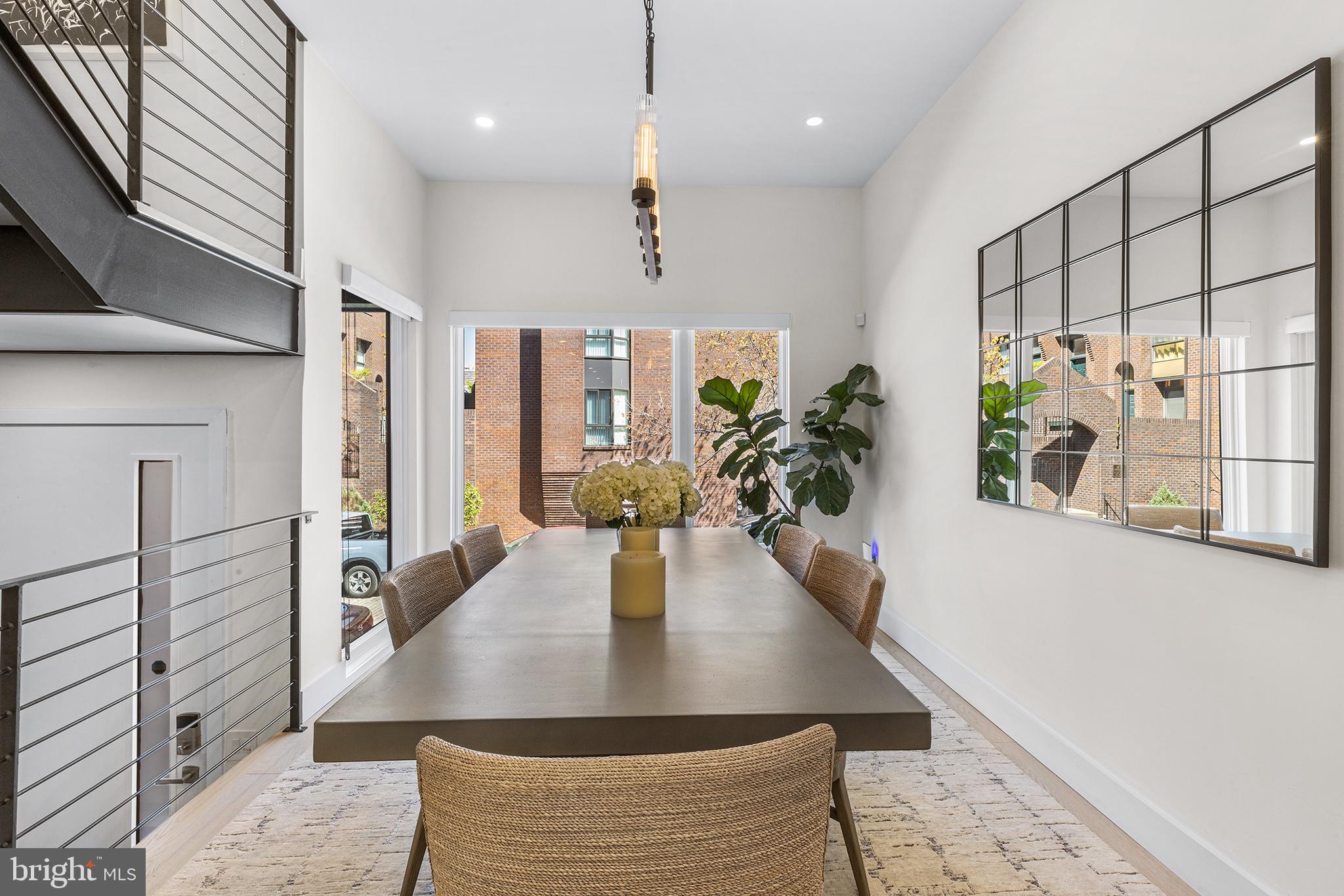 116 North Croskey Street Philadelphia, PA 19103 - Photo 9 of 57 a view of a living room and dining room