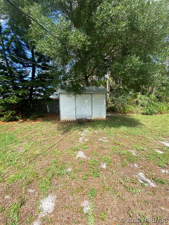 1603 Willow Oak Drive Edgewater, FL 32132 - Photo 6 of 26 a view of a yard with an outdoor space